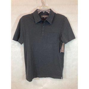 NWT - Men's Short Sleeve Collard  Three Button Placket Comfortable Casual Wear P